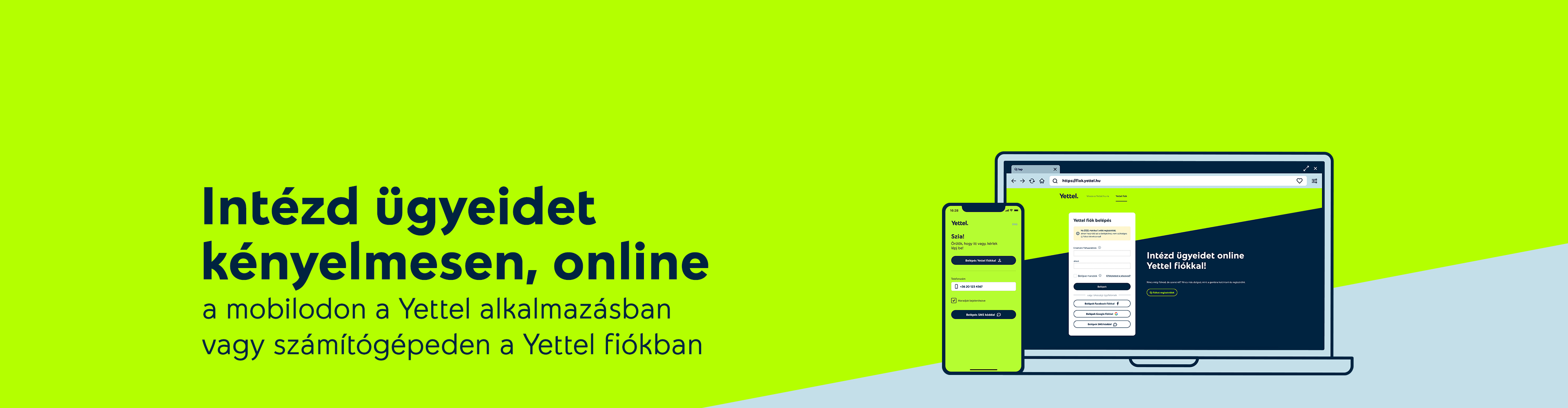 Online ügyintézés oldal felsőkép