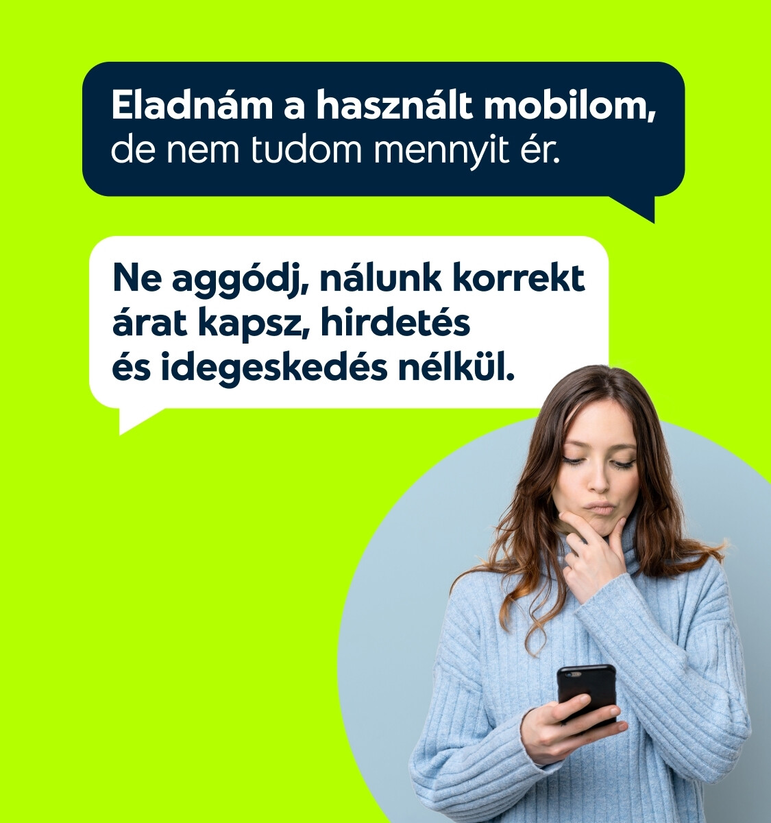 Használt készülék eladás